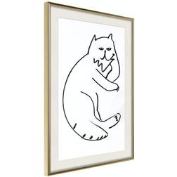 Arkiio Affisch Cat Relaxing [Poster] 40x60 Poster